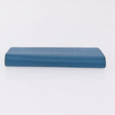 LOUIS VUITTON Taiga Brazza Portefeuille Long Wallet Blue M32815 LV Auth 206439A-4