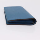 LOUIS VUITTON Taiga Brazza Portefeuille Long Wallet Blue M32815 LV Auth 206439A-5