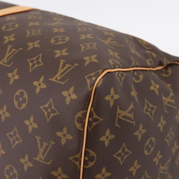 LOUIS VUITTON Monogram Keepall 55 Boston Bag M41424 LV Auth 206444SM