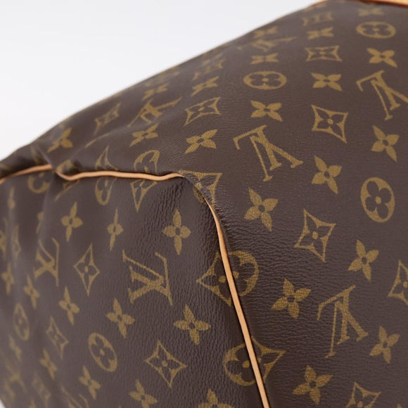 LOUIS VUITTON Monogram Keepall 55 Boston Bag M41424 LV Auth 206444SM