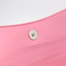 Balenciaga Croco Embossed XX Small Flap Bag Bag Leather Pink 695645 Auth 206457M-22