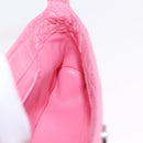 Balenciaga Croco Embossed XX Small Flap Bag Bag Leather Pink 695645 Auth 206457M-25