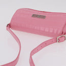 Balenciaga Croco Embossed XX Small Flap Bag Bag Leather Pink 695645 Auth 206457M-14