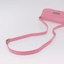 Balenciaga Croco Embossed XX Small Flap Bag Bag Leather Pink 695645 Auth 206457M-6