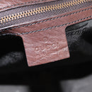 GUCCI Histeria Hand Bag Leather Black Gold 209600 Auth 206458-18