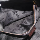 GUCCI Histeria Hand Bag Leather Black Gold 209600 Auth 206458-22