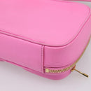 LOUIS VUITTON Utility Cross Body Bag Calf leather Pink M59244 LV Auth 206460V-17
