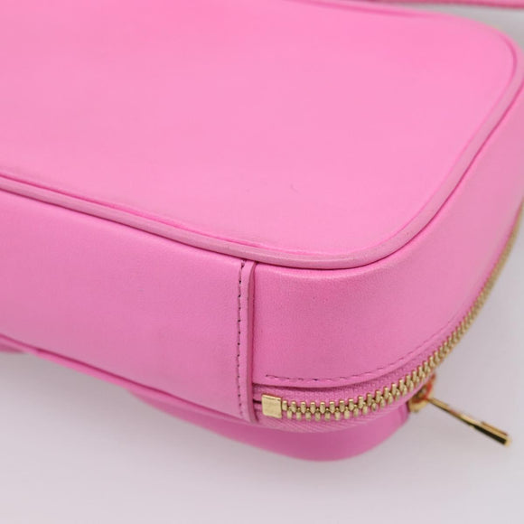 LOUIS VUITTON Utility Cross Body Bag Calf leather Pink M59244 LV Auth 206460V