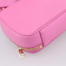 LOUIS VUITTON Utility Cross Body Bag Calf leather Pink M59244 LV Auth 206460V-18