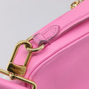 LOUIS VUITTON Utility Cross Body Bag Calf leather Pink M59244 LV Auth 206460V-20