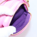 LOUIS VUITTON Utility Cross Body Bag Calf leather Pink M59244 LV Auth 206460V-27