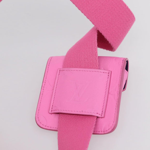LOUIS VUITTON Utility Cross Body Bag Calf leather Pink M59244 LV Auth 206460V