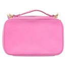 LOUIS VUITTON Utility Cross Body Bag Calf leather Pink M59244 LV Auth 206460V-2