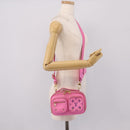 LOUIS VUITTON Utility Cross Body Bag Calf leather Pink M59244 LV Auth 206460V-31