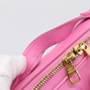 LOUIS VUITTON Utility Cross Body Bag Calf leather Pink M59244 LV Auth 206460V-8