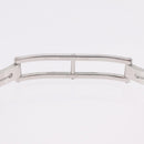 HERMES Slim Du Hermes Watches Stainless Steel Silver Auth 206466M-9