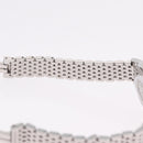 HERMES Slim Du Hermes Watches Stainless Steel Silver Auth 206466M-19