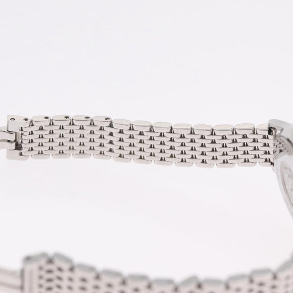HERMES Slim Du Hermes Watches Stainless Steel Silver Auth 206466M