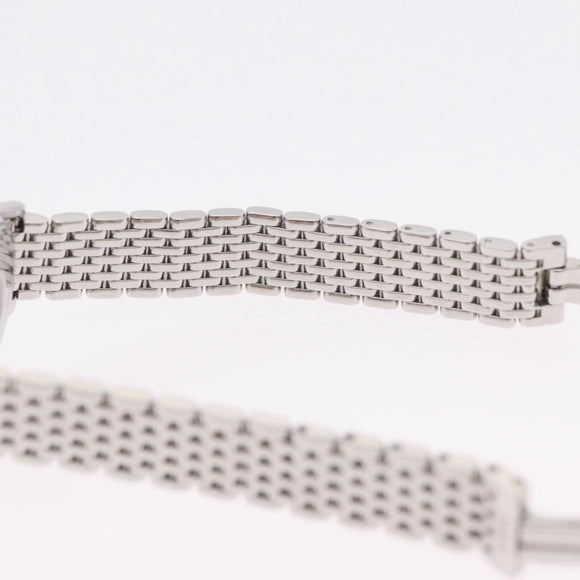 HERMES Slim Du Hermes Watches Stainless Steel Silver Auth 206466M