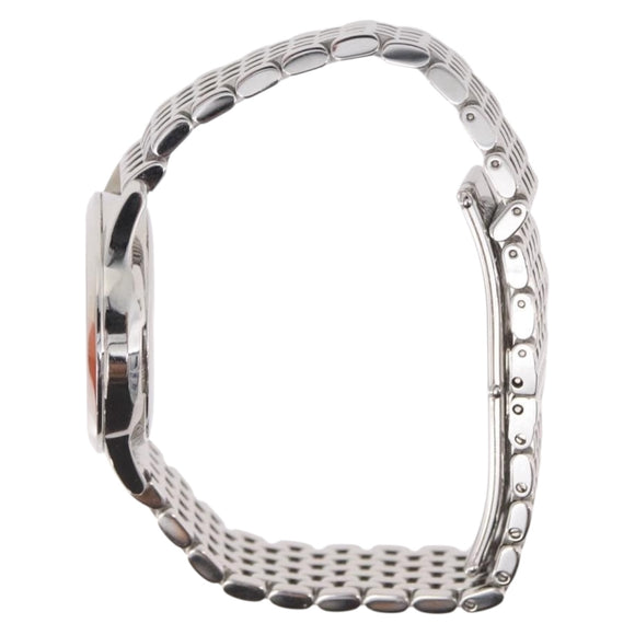 HERMES Slim Du Hermes Watches Stainless Steel Silver Auth 206466M