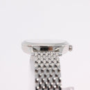 HERMES Slim Du Hermes Watches Stainless Steel Silver Auth 206466M-17