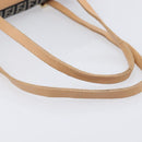 FENDI Zucchino Canvas Mamma Baguette Shoulder Bag Black Gold 8BR088 Auth 206474A-8
