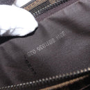FENDI Zucca Canvas Mamma Baguette Shoulder Bag Brown Black 8BR036 Auth 206475V-25