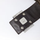 FENDI Zucca Canvas Mamma Baguette Shoulder Bag Brown Black 26569 Auth 206476V-17