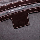 FENDI Zucca Canvas Mamma Baguette Shoulder Bag Brown Black 26727 Auth 206478V-21