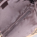 FENDI Zucca Canvas Mamma Baguette Shoulder Bag Brown Black 26727 Auth 206478V-19