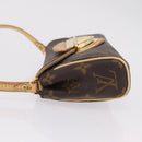 LOUIS VUITTON Monogram Beverly Pochette Shoulder Bag M40122 LV Auth 206479V-5