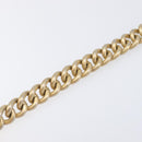 CHANEL Boy Chanel Matelasse Chain Bag Lamb Skin Pink Gold CC Auth 206483M-10