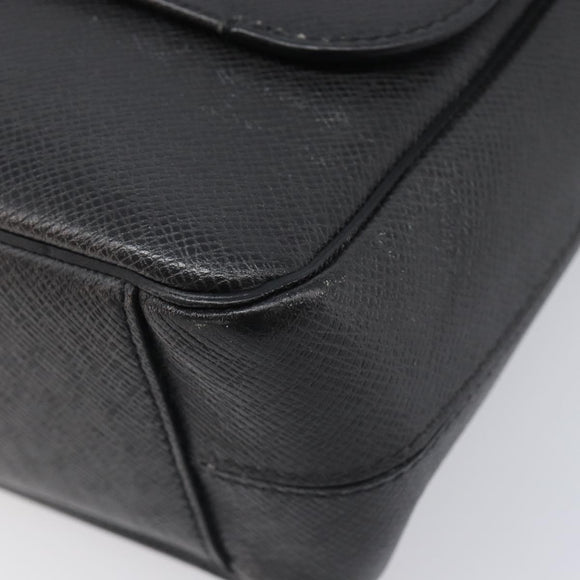 LOUIS VUITTON Taiga Roman MM Shoulder Bag Ardoise M32682 LV Auth 206484V