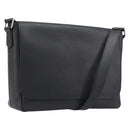 LOUIS VUITTON Taiga Roman MM Shoulder Bag Ardoise M32682 LV Auth 206484V-1