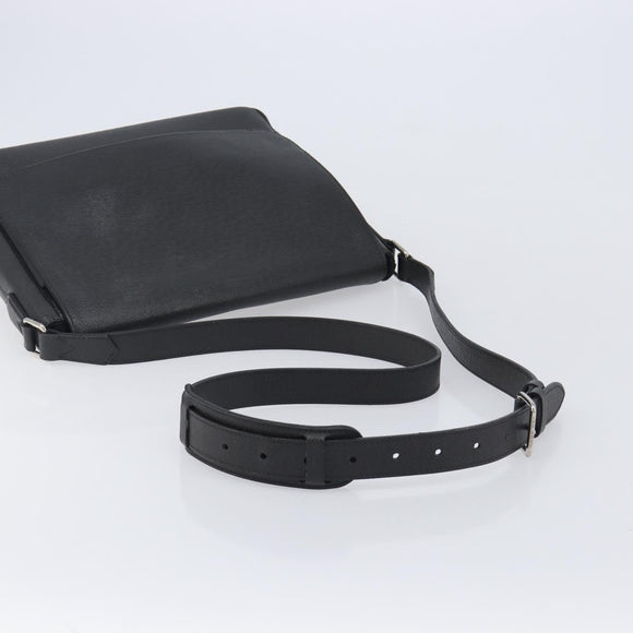LOUIS VUITTON Taiga Roman MM Shoulder Bag Ardoise M32682 LV Auth 206484V