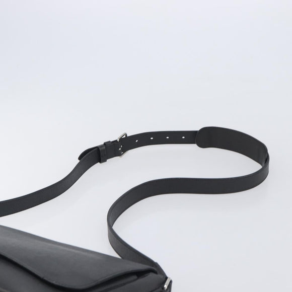 LOUIS VUITTON Taiga Roman MM Shoulder Bag Ardoise M32682 LV Auth 206484V