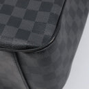 LOUIS VUITTON Damier Graphite Tadao Shoulder Bag 2way N51192 LV Auth 206485V-17