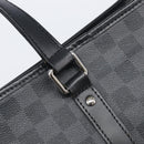 LOUIS VUITTON Damier Graphite Tadao Shoulder Bag 2way N51192 LV Auth 206485V-22