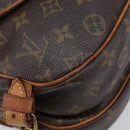 LOUIS VUITTON Monogram Saumur 30 Shoulder Bag M42256 LV Auth 206486-12