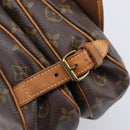 LOUIS VUITTON Monogram Saumur 30 Shoulder Bag M42256 LV Auth 206486-15
