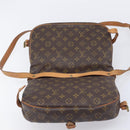 LOUIS VUITTON Monogram Saumur 30 Shoulder Bag M42256 LV Auth 206486-17