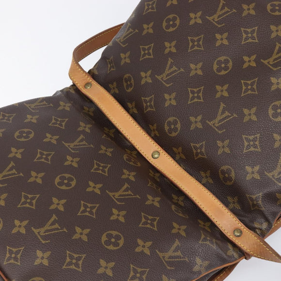 LOUIS VUITTON Monogram Saumur 30 Shoulder Bag M42256 LV Auth 206486