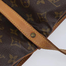 LOUIS VUITTON Monogram Saumur 30 Shoulder Bag M42256 LV Auth 206486-21