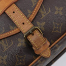 LOUIS VUITTON Monogram Saumur 30 Shoulder Bag M42256 LV Auth 206486-25