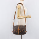LOUIS VUITTON Monogram Saumur 30 Shoulder Bag M42256 LV Auth 206486-37