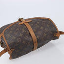 LOUIS VUITTON Monogram Saumur 30 Shoulder Bag M42256 LV Auth 206486-6