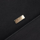 GUCCI Hand Bag Canvas Black Gold 001 4218 Auth 206491-15