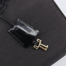GUCCI Hand Bag Canvas Black Gold 001 4218 Auth 206491-17