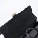 GUCCI Hand Bag Canvas Black Gold 001 4218 Auth 206491-18