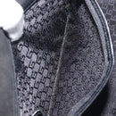 GUCCI Hand Bag Canvas Black Gold 001 4218 Auth 206491-25